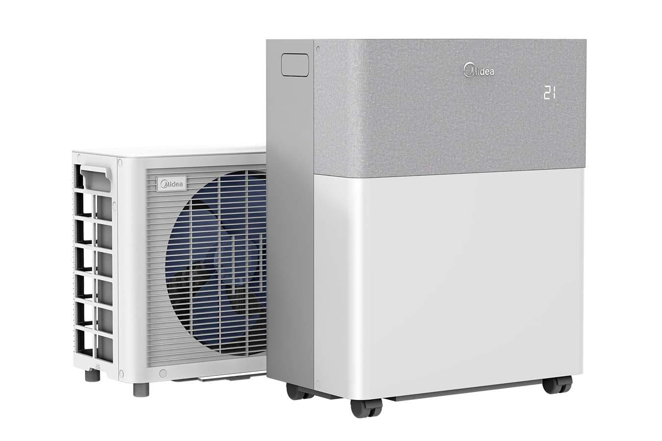 Midea PortaSplit 3,5 kW mit Innen- und Außengerät